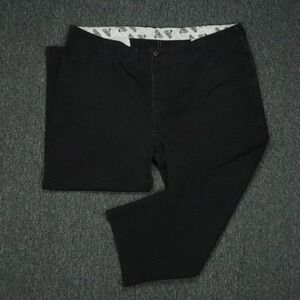 Ben Davis Pants Mens 46x26 Black Chino Wide Leg Baggy Work Y2K Skater